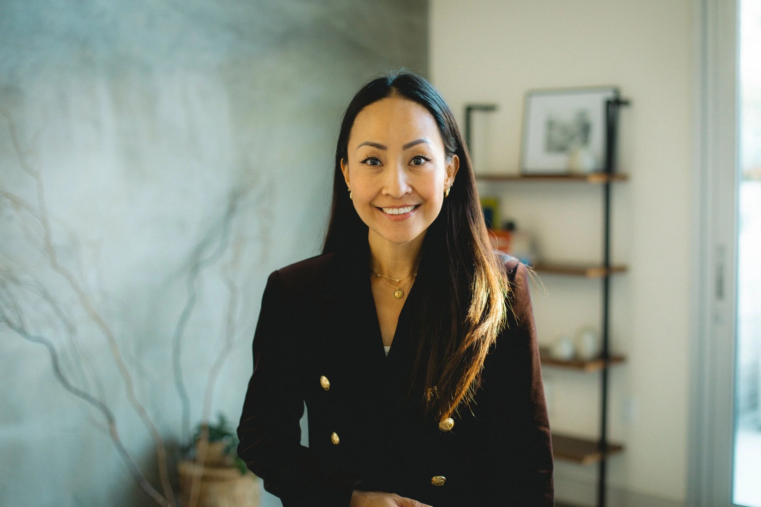 Portrait photograph of Namu Teas founder Esther Charlie Kim